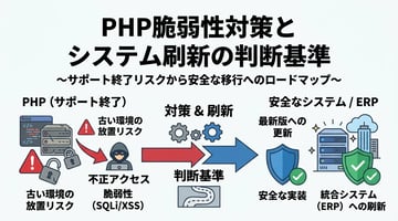 PHPの脆弱性対策ガイド｜開発者が知るべき代表的な攻撃手法と安全な実装方法