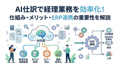 AI仕訳とは？導入のメリットから注意点まで徹底解説