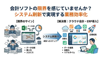 既存の会計ソフトに限界を感じたら？業務効率化を叶えるクラウド会計の導入ガイド