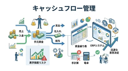 キャッシュフロー管理とは？基本から実践まで分かりやすく解説