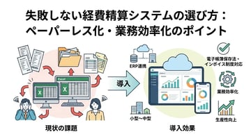 失敗しない経費精算システムの選び方！規模別の選び方と導入のポイント