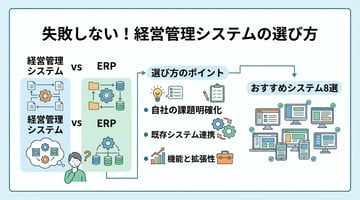経営管理システムおすすめ8選！選び方と導入メリットを徹底比較