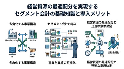 セグメント会計とは？目的や基準、メリット・デメリットを完全ガイド