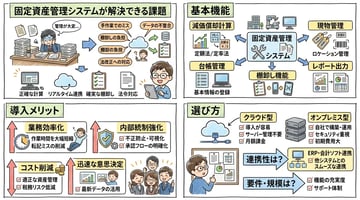 固定資産管理システムとは？基本機能から導入メリット・選び方まで徹底解説