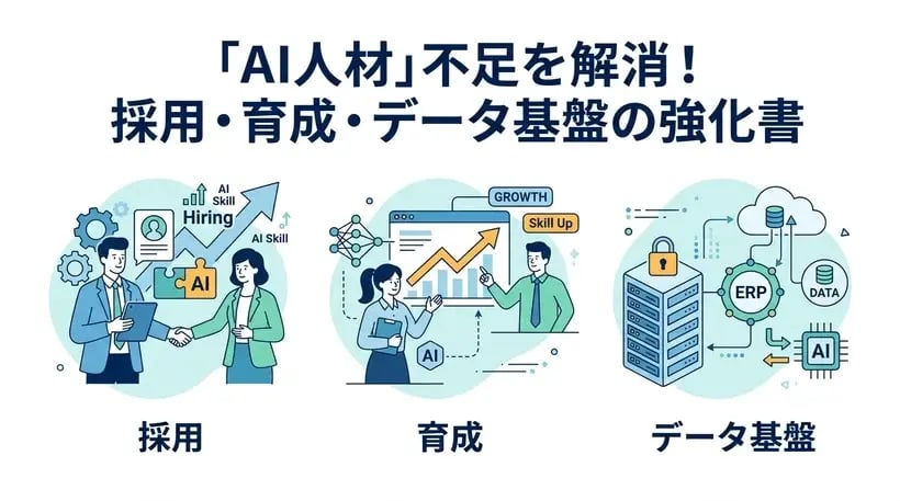 AI人材不足の現状と対策！自社で育成・採用するための具体的なステップ