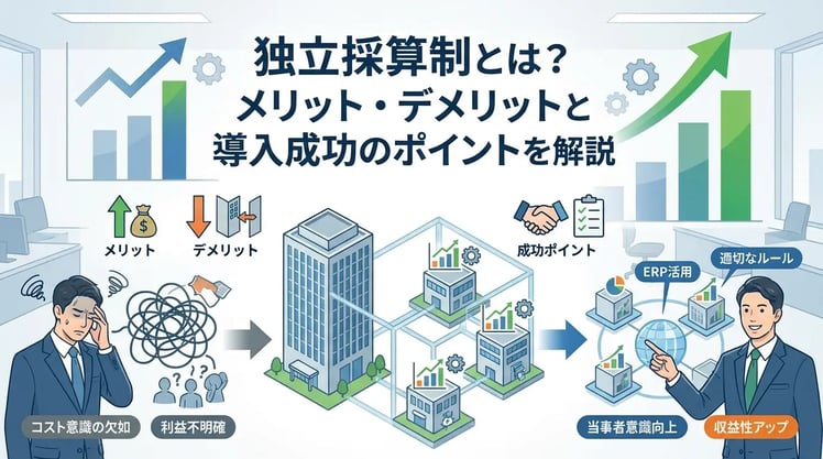 独立採算制とは？メリット・デメリットと導入のポイントをわかりやすく解説