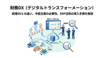 財務DXとは？メリットと導入手順をわかりやすく解説