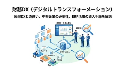 財務DXとは？メリットと導入手順をわかりやすく解説