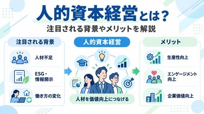 人的資本経営とは？注目される背景やメリット、実践ステップ、KPI・ERP活用まで解説