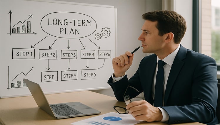 【失敗しない】長期経営計画の立て方｜5つのステップやポイントを解説