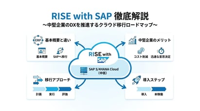 【最新版】rise with sapとは？S/4HANA移行のメリットと導入手順を徹底解説