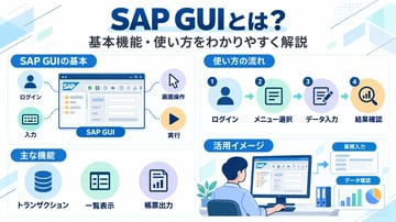 SAP GUIとは？基本機能・使い方・SAP Fioriとの違いをわかりやすく解説