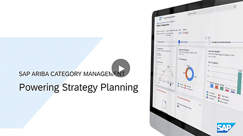 SAP ARIBA CATEGORY MANAGEMENT Powering Strategy Planning